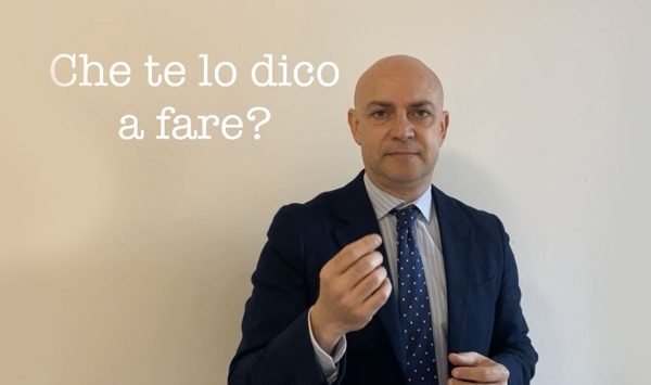 Sante Chionchio "Che te lo dico a fare?"